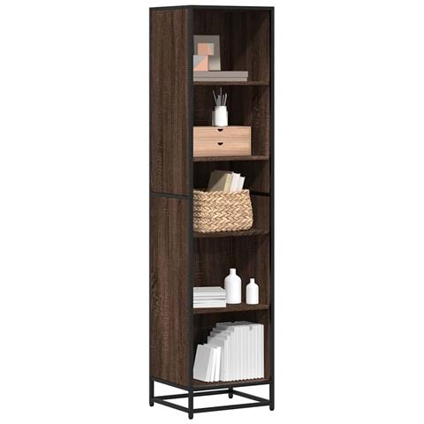 Libreria Rovere Marrone 40x35x170,5 Cm In Legno Multistrato - Foto 1