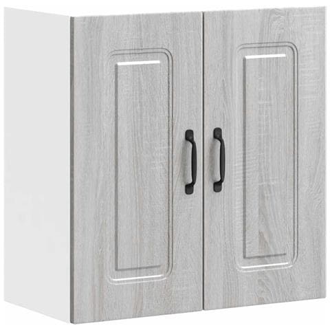 Pensile Da Cucina Kalmar Grigio Sonoma In Legno Multistrato - Foto 2