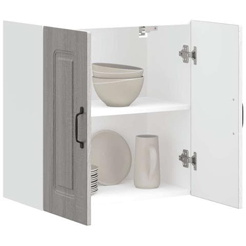 Pensile Da Cucina Kalmar Grigio Sonoma In Legno Multistrato - Foto 1