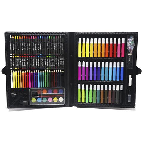 Set Di Pittura Con 150 Pezzi. Include Matite, Acquerelli, Pennarelli, Cere E Accessori. - Foto 4