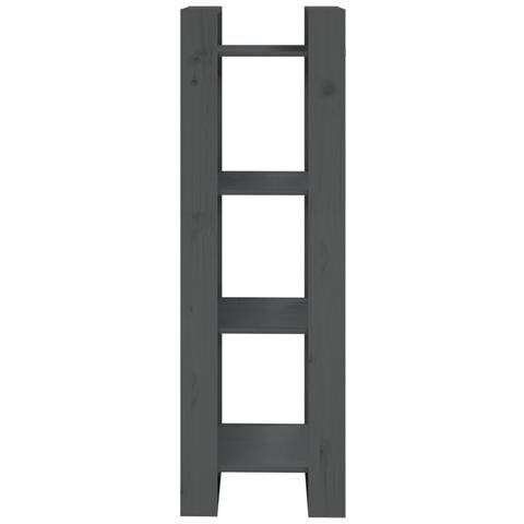 Lusso Casadino -  Libreria/divisorio Grigio 41x35x125 Cm Legno Massello Di Pino - Foto 2