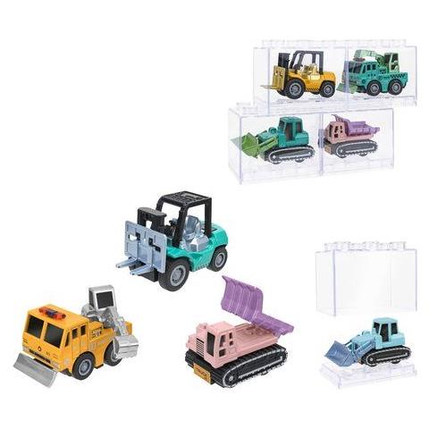 Veicolo Da Lavoro Metal Gear Con Retrocarica Globo 42689 Spidko Assort - Foto 1