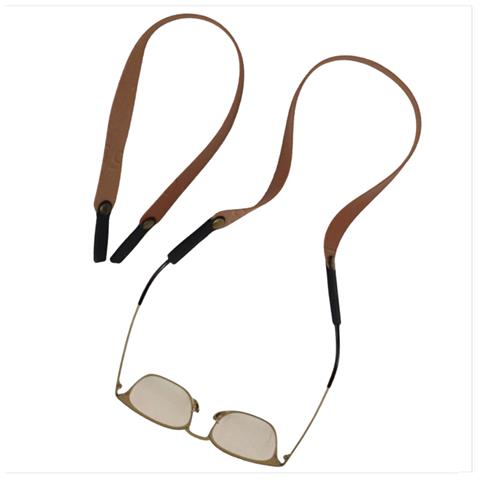 Elegante Catena Per Occhiali Da Sole In Pelle Pu Brown - Foto 2