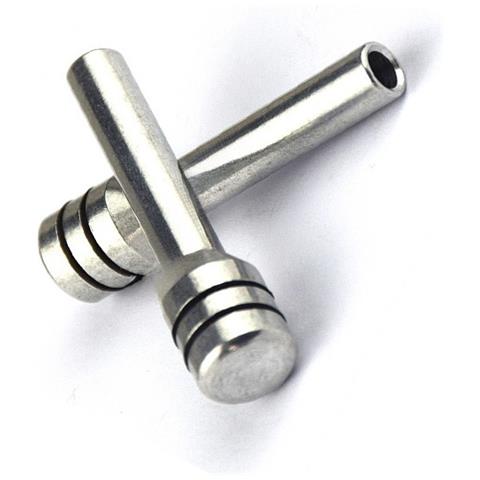 Set Di 4 Maniglie Per Porte Auto In Alluminio Compatibili Con Veicoli It, Design Argento Resistente E Funzionale - Foto 2