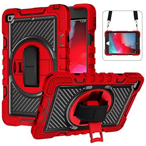 Custodia Per Ipad Mini 5/4 7.9” Con Supporto E Tracolla Rossa - Foto 1