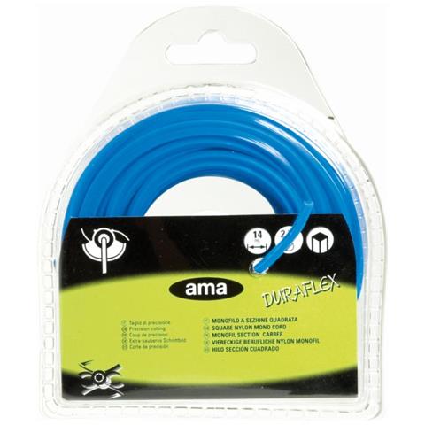 Filo Per Decespugliatore Duraflex Da 9m Sezione Quadrata Ø 3,3mm - Foto 1