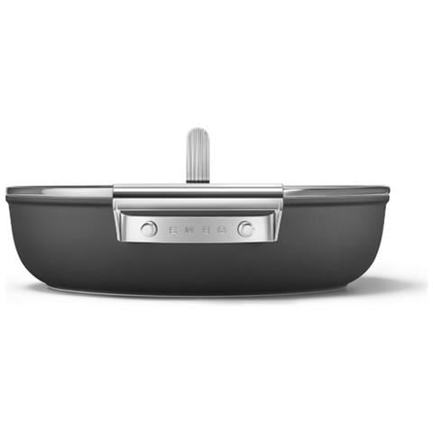 Padella Per Saltare Nera Opaca Da 28 Cm + Coperchio - Dpf2812blm - Foto 5