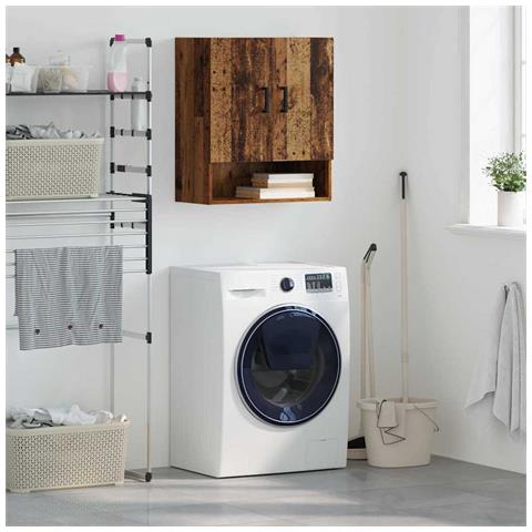 Armadietto a muro Legno antico 60 x 31 x 70 cm - Foto 2