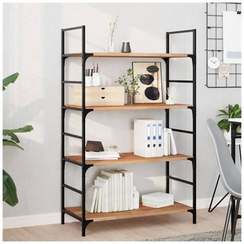 Mensole da Parete 2 pz 60x40x2 cm Legno Acacia Rifinito a Olio - Foto 2