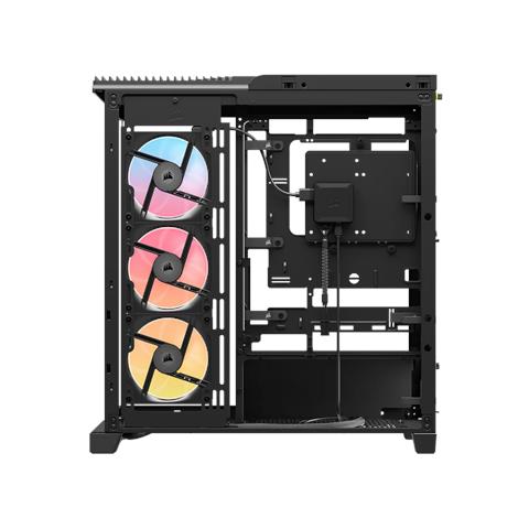 4500X LX-R RGB Tempered Glass Mid-Tower, Black Midi Tower Nero - Foto 2