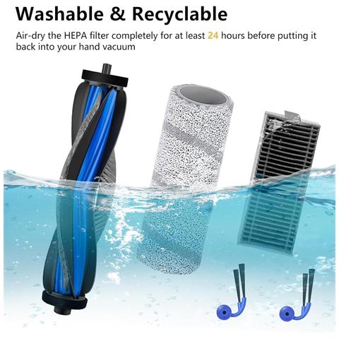 Kit Di Accessori Di Ricambio Compatibile Con Aspirapolvere Robot Serie Ecovacs Deebot X11 - Foto 7