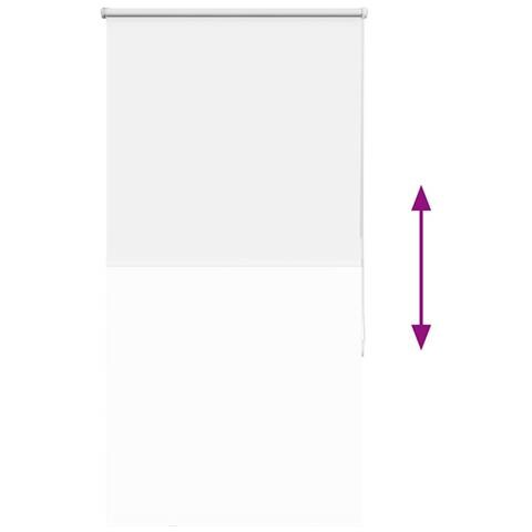 Tenda a Rullo Oscurante 80x150 cm Larghezza Tessuto 75,7 cm - Foto 9