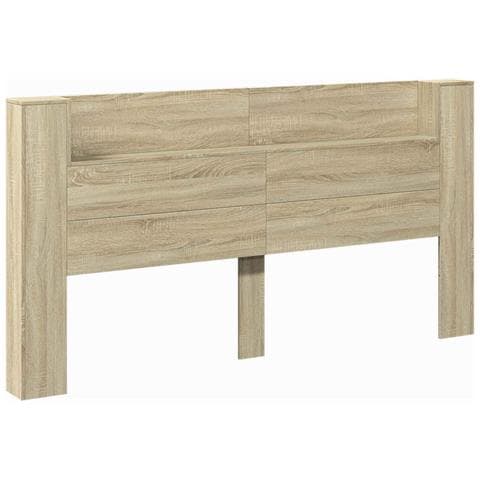 Testiera Rovere Sonoma 200 x 16,5 x 103,5 cm Legno multistrato - Foto 1