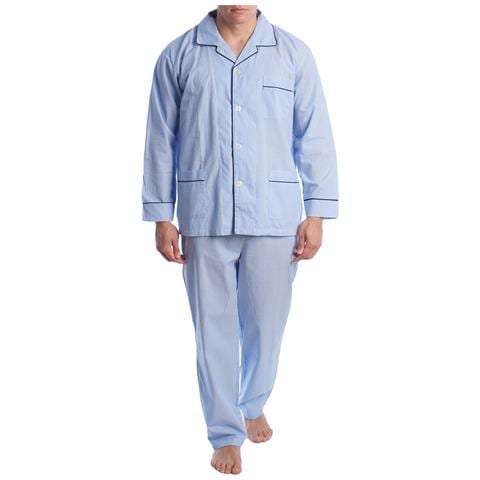 Pigiama Da Uomo In Popeline Di Cotone Klp5 - Foto 1