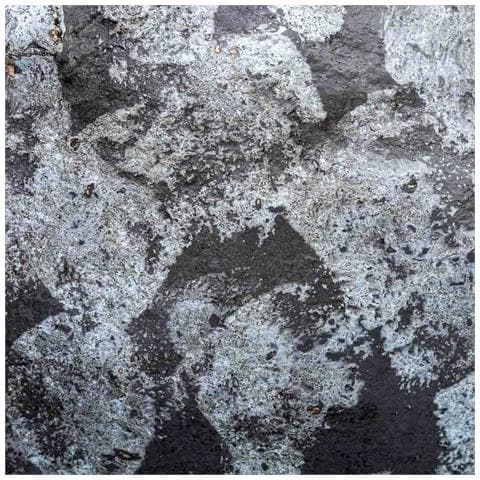 Vaso In Cartapesta Invecchiato Blu 27x27x24h Cm - Foto 6