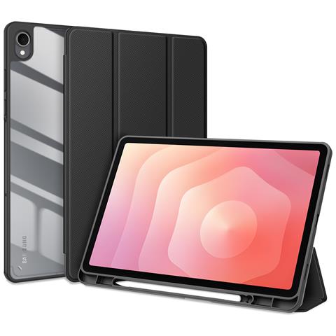 Cover per Galaxy Tab S11 - Pelle /PU, Nero - Foto 1