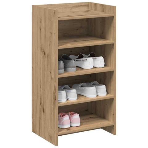 Mobile per scarpe Rovere Artigianale 48 x 36 x 92 cm - Foto 2