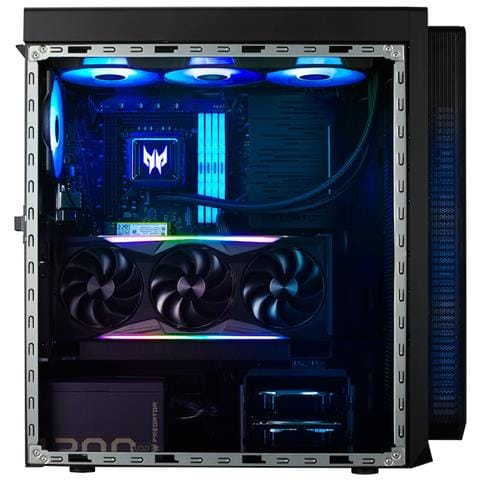 Predator Orion 7000 PO7-660 Intel Core Ultra 7 265KF 32 GB DDR5-SDRAM 2 TB SSD NVIDIA GeForce RTX 5080 Windows 11 Home Desktop PC Nero - Foto 2