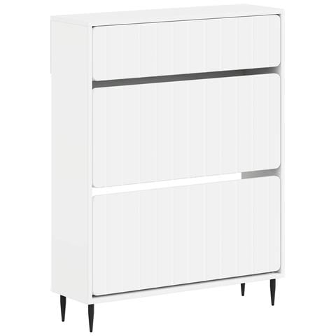Mobile per scarpe ZWOLLE 78 x 24 x 103 cm Legno ingegnerizzato - Foto 1
