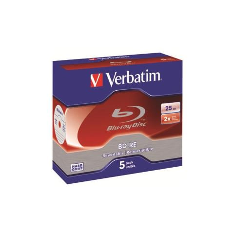 BD-RE Single Layer, 2x, 25GB, 5 pk Jewell Case - Foto 5