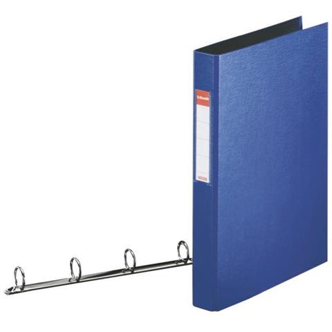 Raccoglitore 4 Anelli A4 Blu Vivida - Foto 1