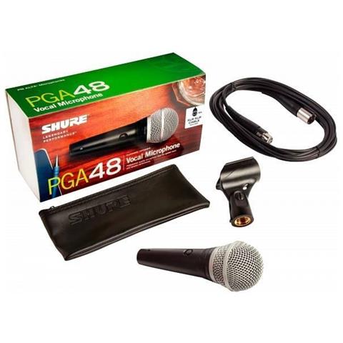 Pga48 Microfono Professionale Xlr-xlr Cavo 4,57 Mt Ideale Per Karaoke Black - Foto 2