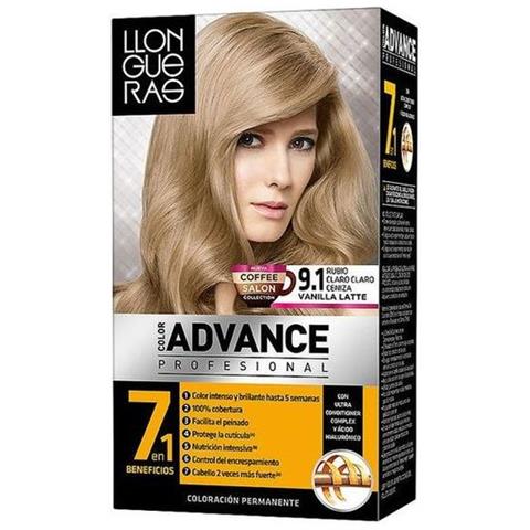 Colorazione per capelli - Color Advance Coffee Salon Collection Hair Colour 9.1 Light Ash Blond - Foto 2