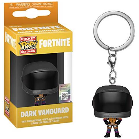 Pocket Pop Fortnite Portachiavi In ? ? vinile Con Anello Scuro Vanguard, (fk35708)  - Foto 1