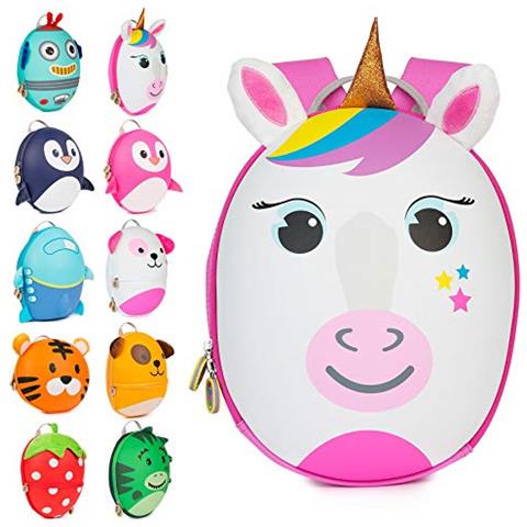 Boppi Tiny Trekker Zaino Da Viaggio Per Bambini - Zaino 4 Litri - Unicorno - Foto 2