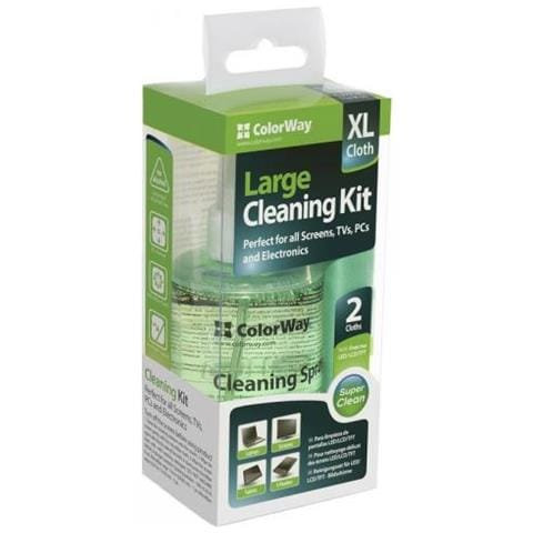Cw-5200 Prodotto Per La Pulizia Liquido [ pronto All'uso] 200 Ml (3 In 1 Cleaning Kit For Led / Lcd / Tft Screens 200ml)  - Foto 2