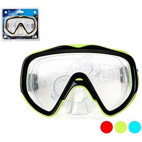 Outdoor Jsk S1123054 - Occhiali Da Immersione In Pvc, Unisex, Per Adulti, Multicolore, Taglia Unica - Foto 2