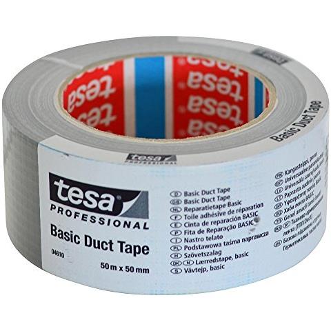 Tesa 04610-00000-00 Gewebeklebeband ® Duct Tape Silber (l X B) 50 M X 50 Mm 1 St. (04610-00000-00) - Foto 1