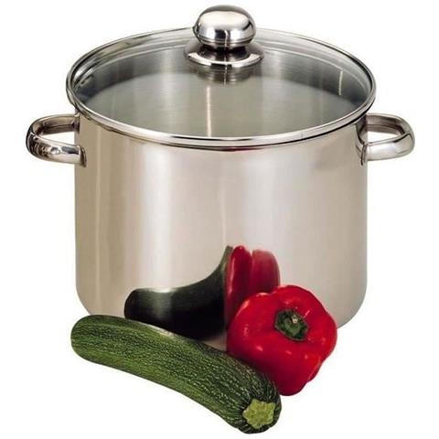 Catering In Acciaio Inox + Coperchio In Vetro - 30 Cm - Foto 3