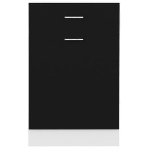 Armadio con Cassetto “Lyon” Nero 50x46x81,5 cm - Foto 2