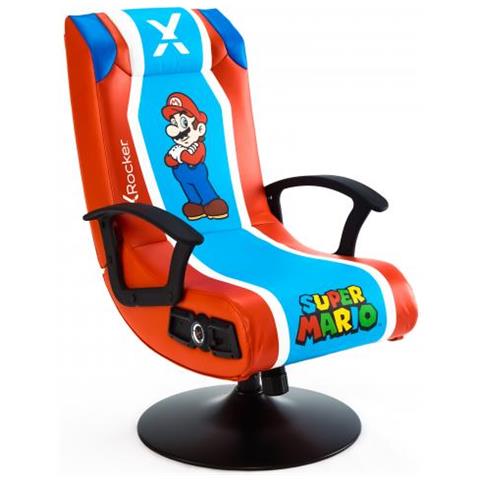 Unknown - : Super Mario 2.1 Audio Pedestal Chair - Red / blue - Foto 3