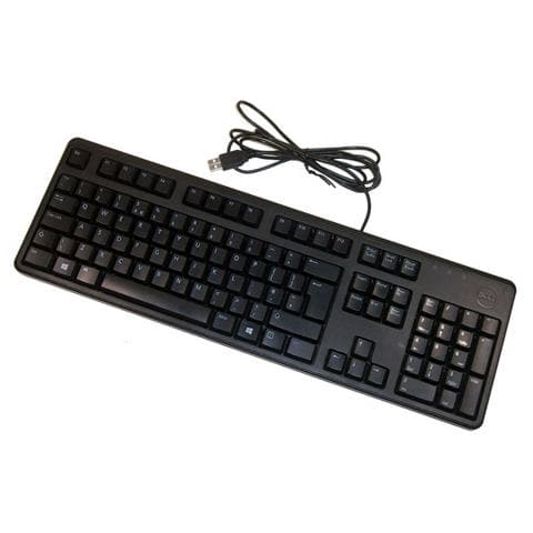 Tastiera Cablato DJ491  per PC/server (Layout QWERTY) Colore Nero - Foto 1