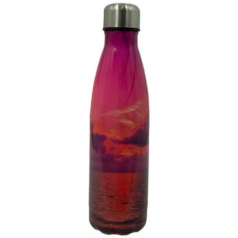 Borraccia Termica 500ml Bottiglia Acqua Thermos Caff&egrave; E Bevande Calde In Acciaio In Fantasia Doppio Strato Borraccia Sunset - Foto 1