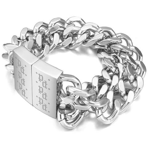 Bracciale Uomo Police Peagb0001705 22 Cm - Foto 1