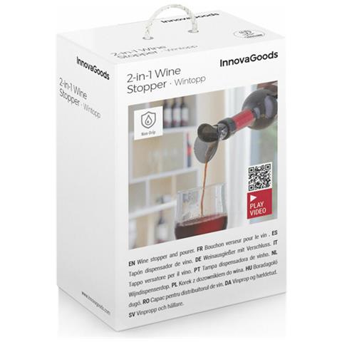 Tappo Erogatore Aeratore Di Vino 2 In 1 Wintopp - Foto 2