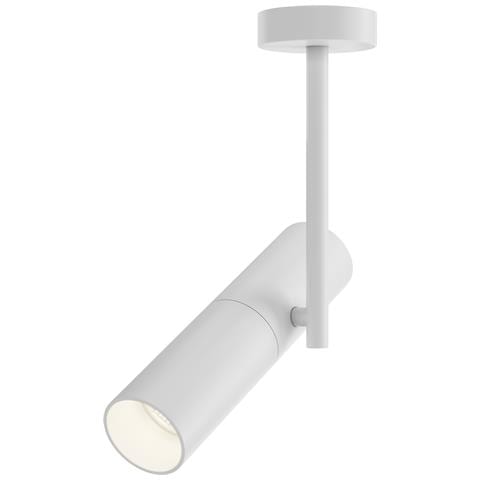 Lampadario A Sospensione Moderno Elti Alluminio Bianco 1 Luce Gu10 50w - Foto 1