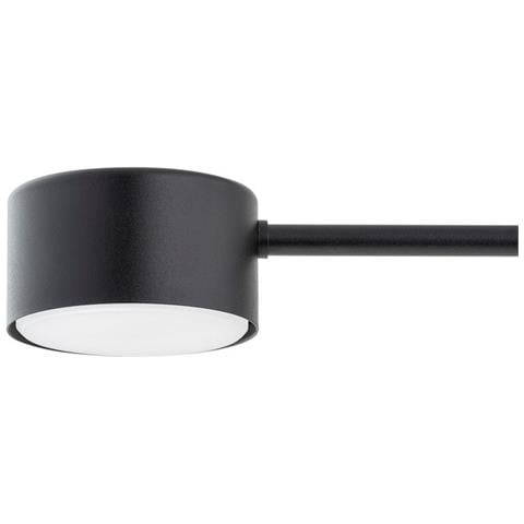 Lampada A Soffitto Halo - Bianco - Acciaio Verniciato A Polvere - 60x20x8 Cm - Foto 8