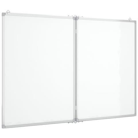 Lavagna Magnetica Pieghevole 120x80x1,7 Cm In Alluminio - Foto 2