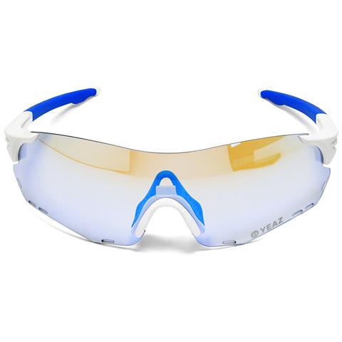 Sunelation Occhiali Da Sole Sportivi Bianco /blu - Foto 2