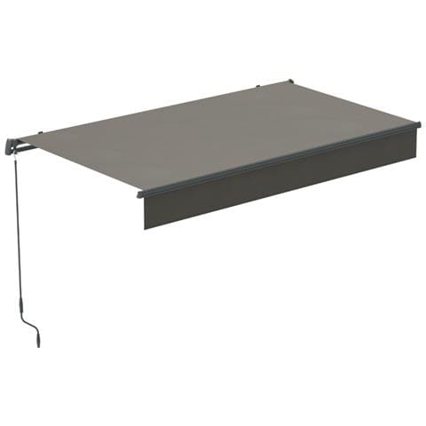 Tenda Da Sole Taupe Con Tessuto Impermeabile 3 X 2 Pisa - Foto 1