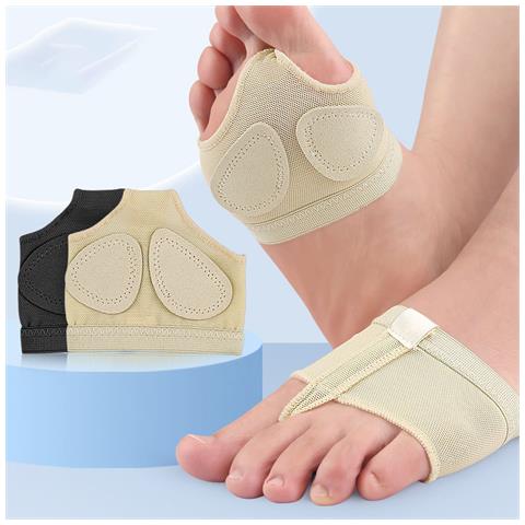 Cuscinetti Per Zampe Da Danza Classica A Mezza Suola Beige L - Foto 4