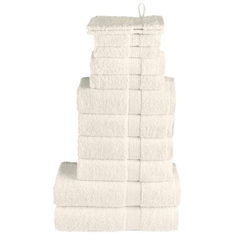 Set ASciugamani SOLUND 12 pz Crema 600 gsm - Foto 1