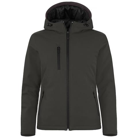 Padded Hoody Softshell Ladies Grigio Fumo L - Foto 1