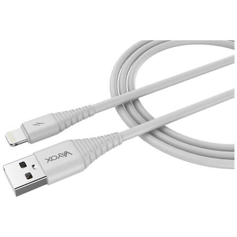 Cavo Usb - Lightning 1m Bianco Va0057 - Foto 2