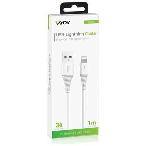 Cavo Usb - Lightning 1m Bianco Va0057 - Foto 6