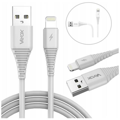 Cavo Usb - Lightning 1m Bianco Va0057 - Foto 1